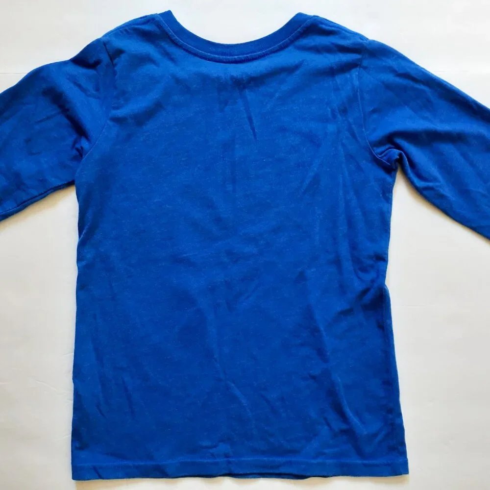 Jumping Beans Boys Jurassic Park T-Shirt Long Sleeve Dinosaur Blue 8